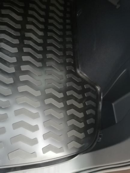 Резиновый коврик в багажник Subaru Outback V (Субару Аутбек 5) (2014-2019)с бортиком
